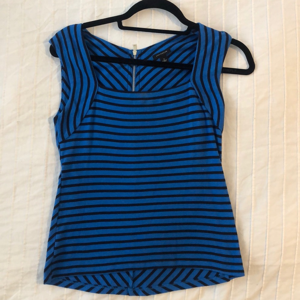 Square neck Ann Taylor blouse